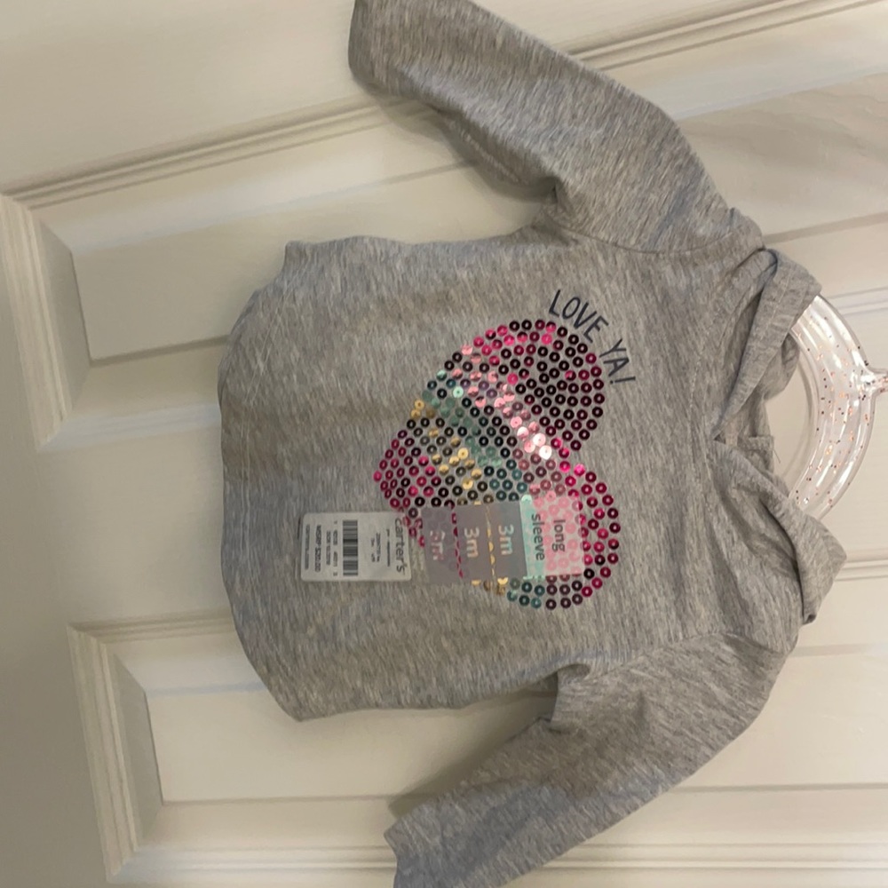 Carter’s long sleeve. 3 months